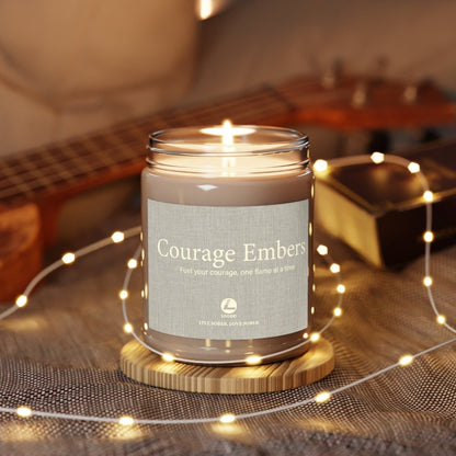 Courage Embers Scented Candles, 9oz