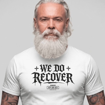 Sober T Shirt | Men's We Do Recover Stand Together
