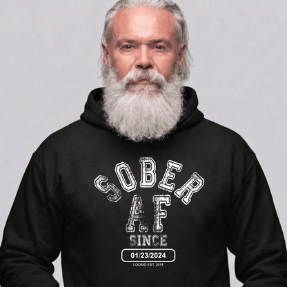 Recovery Hoodie | Unisex Sober AF Since