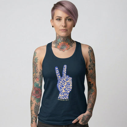 Peace & Sober Sober Tank Top product photo (view 10)