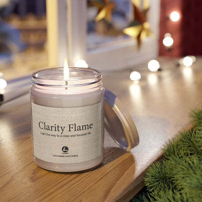 Clarity Flame Scented Candles, 9oz