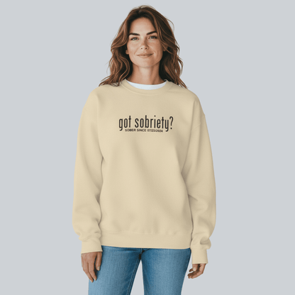 Got Sobriety Recovery Hoodie close-up view (view 32)