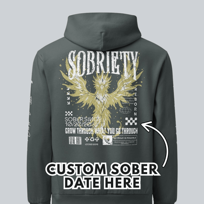 lifestyle sober hoodie showcase