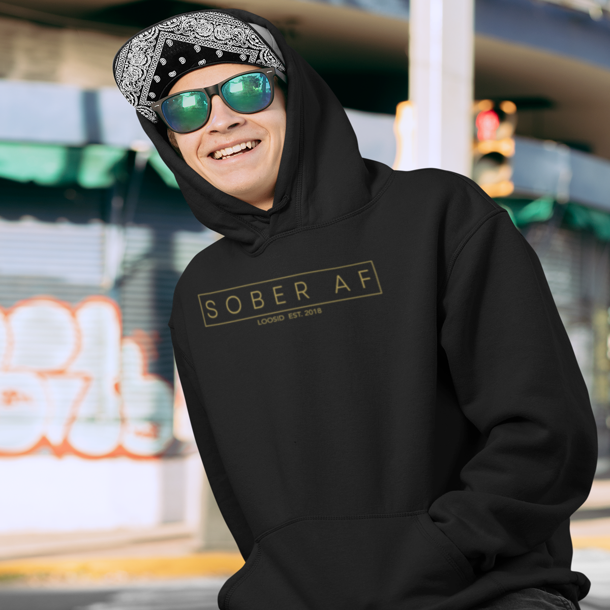 G-Sober AF Men's Hoodie