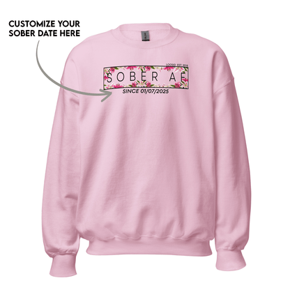 Sober-themed recovery hoodie ideal for gifting or personal wear