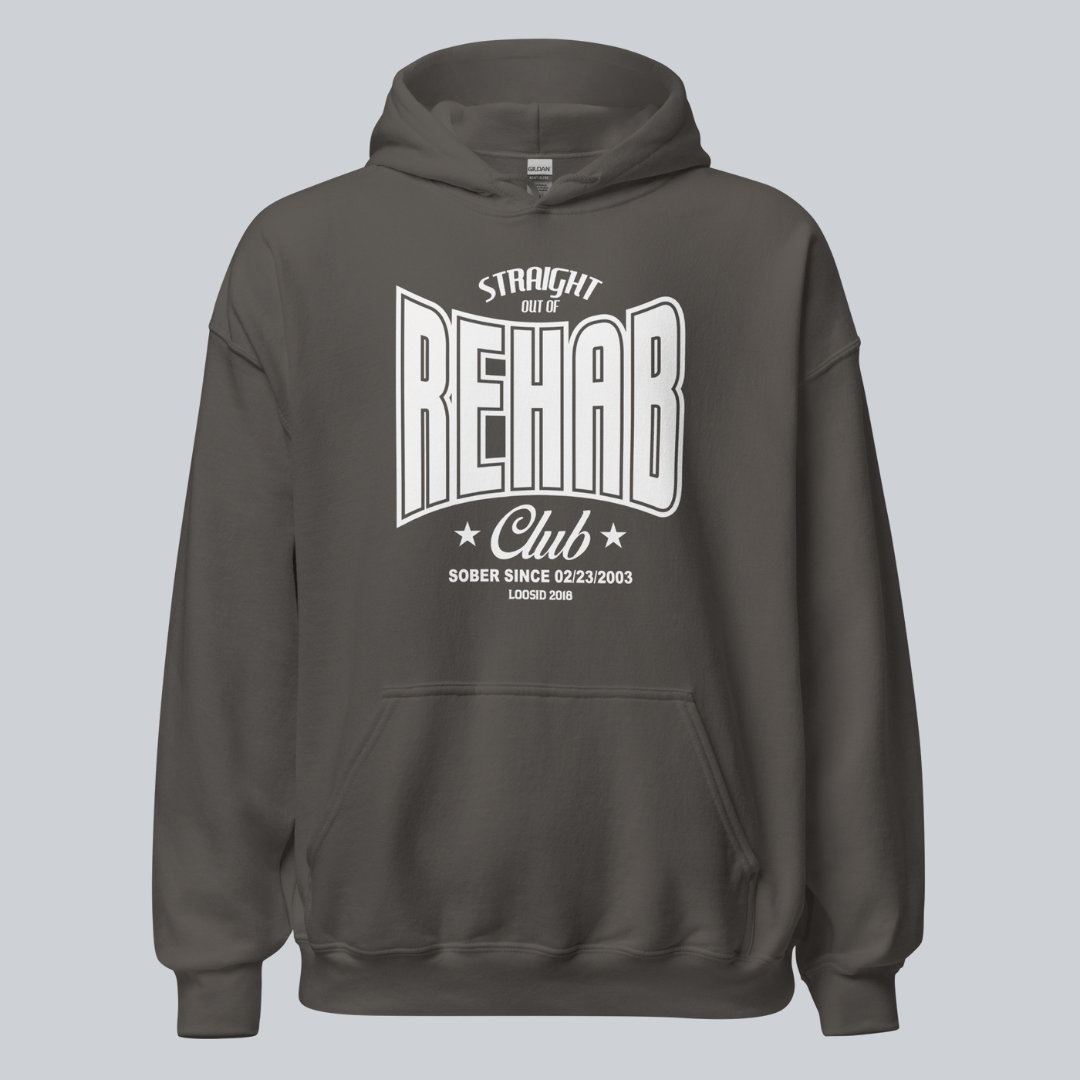 Recovery Hoodie | Women's Rehab Hoodie with Personalized Date