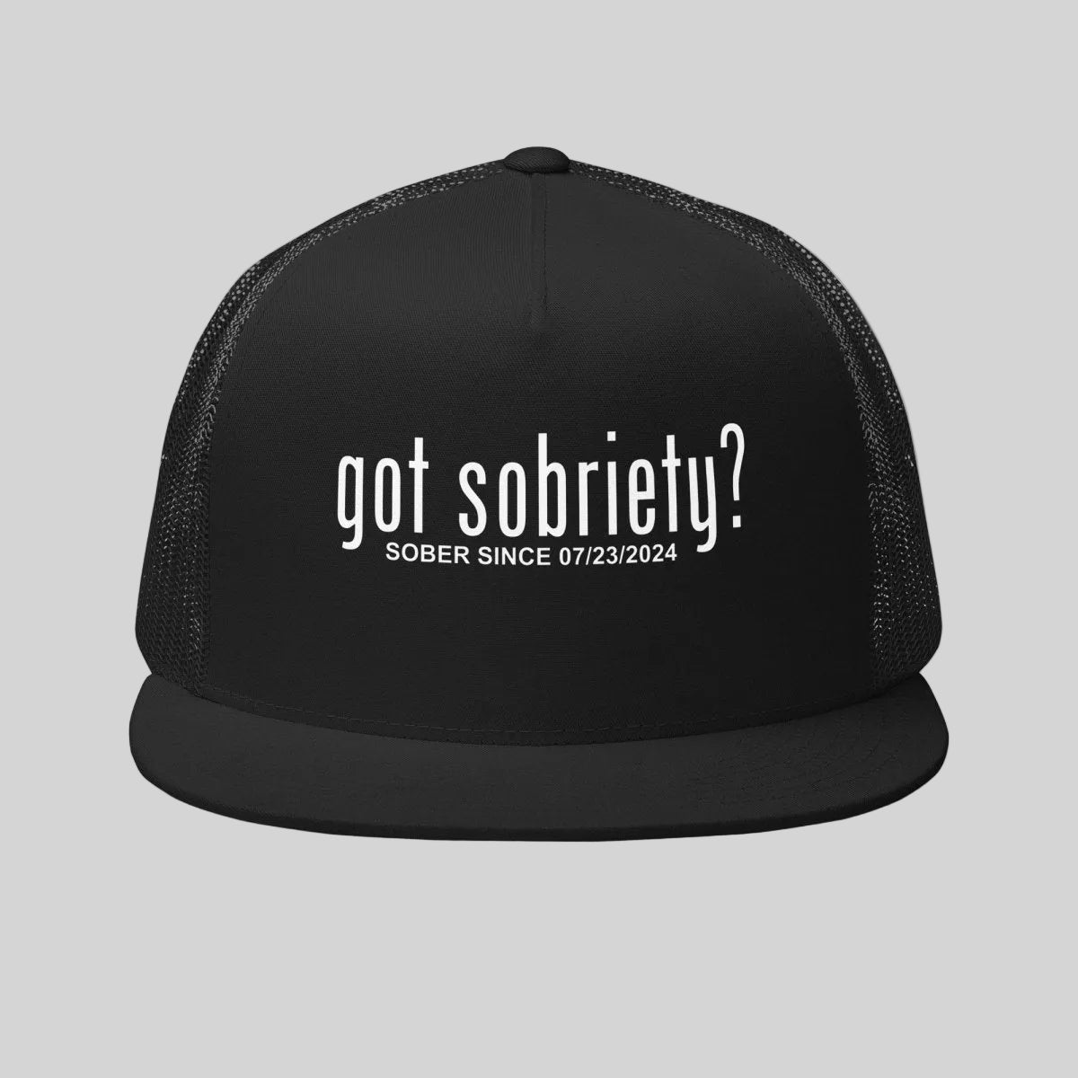 Got Sobriety Sober Hat close-up view (view 2)