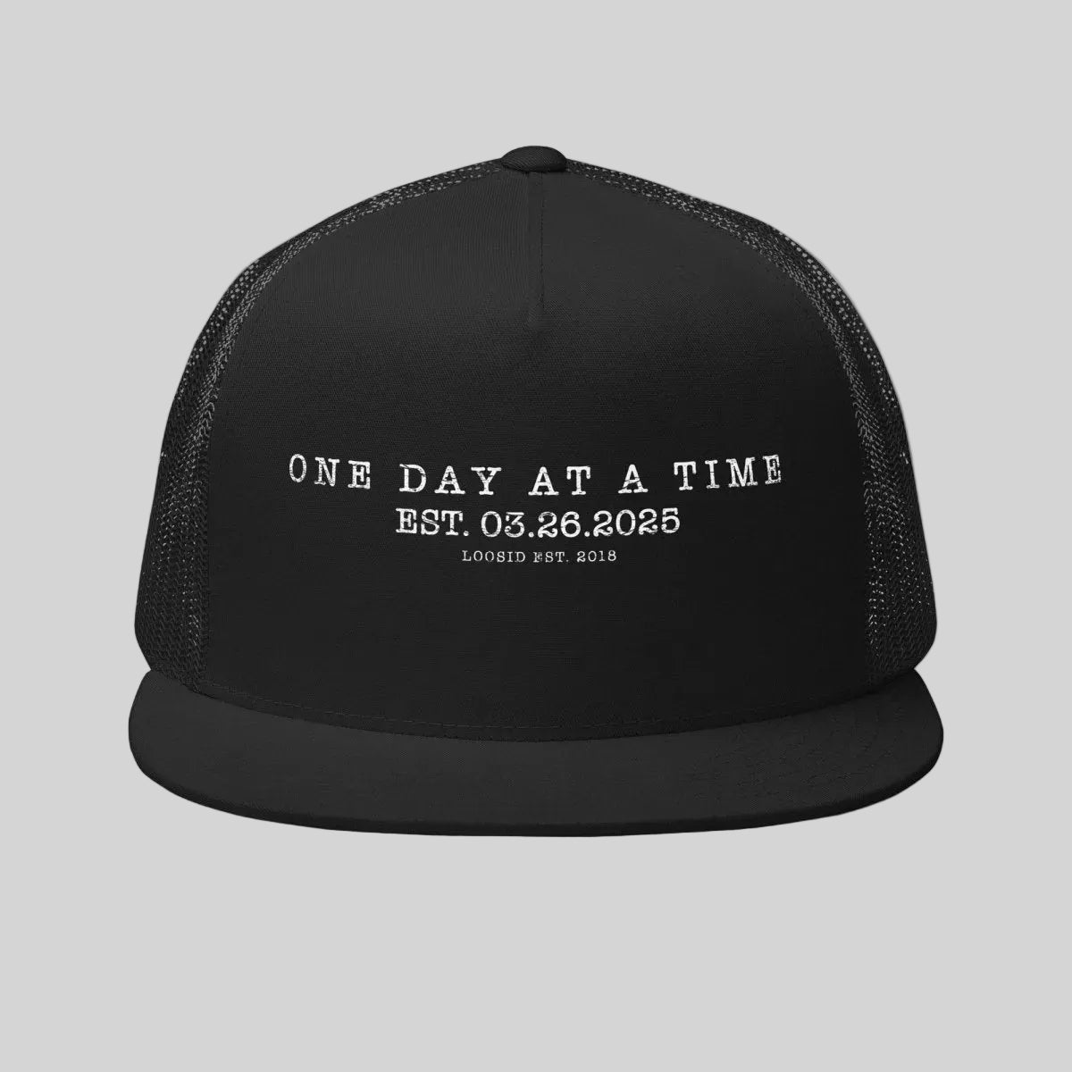 One Day at a Time Sober Hat close-up view (view 2)