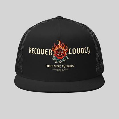 Recover Loudly Sober Hat close-up view (view 2)