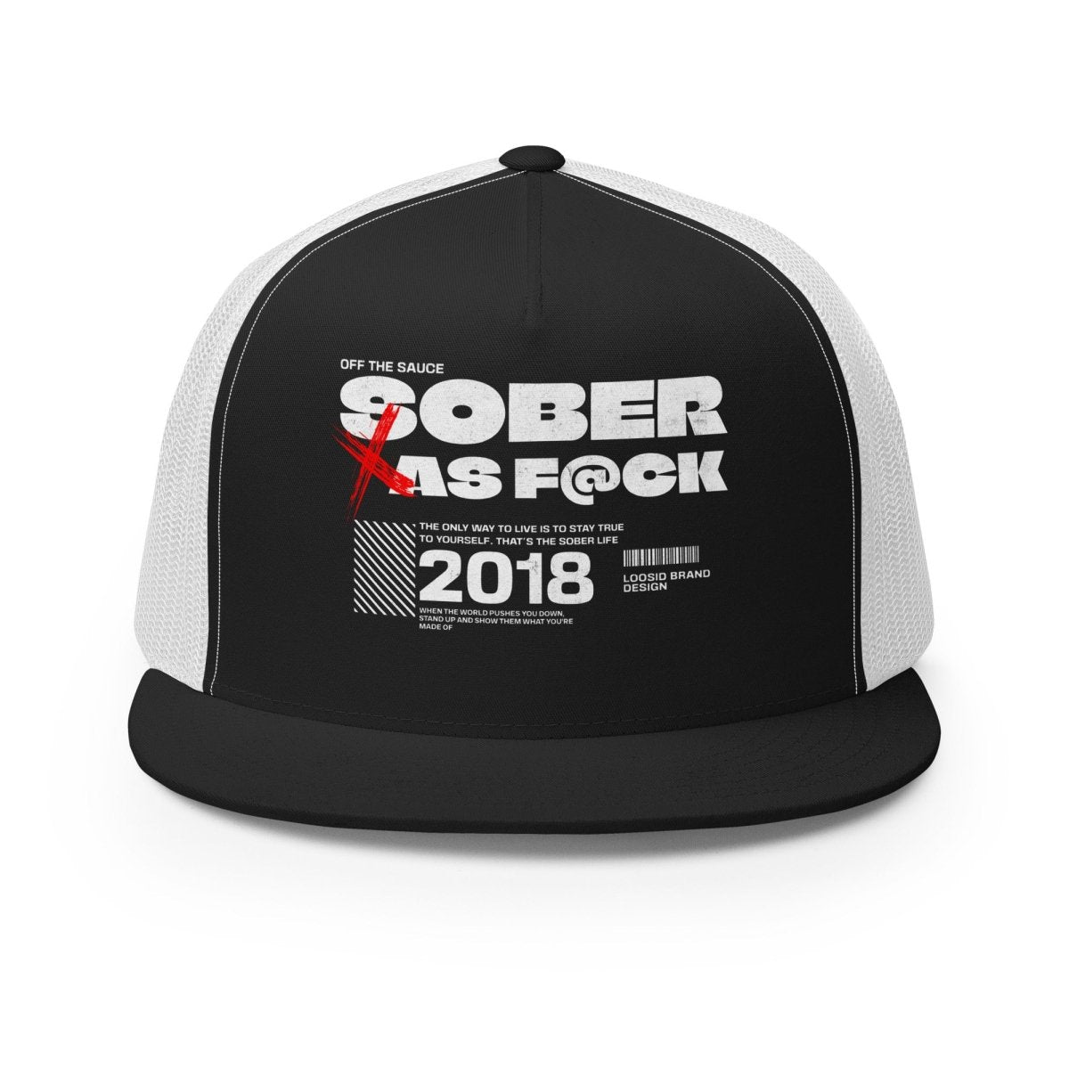 Sober As F*ck Trucker Cap