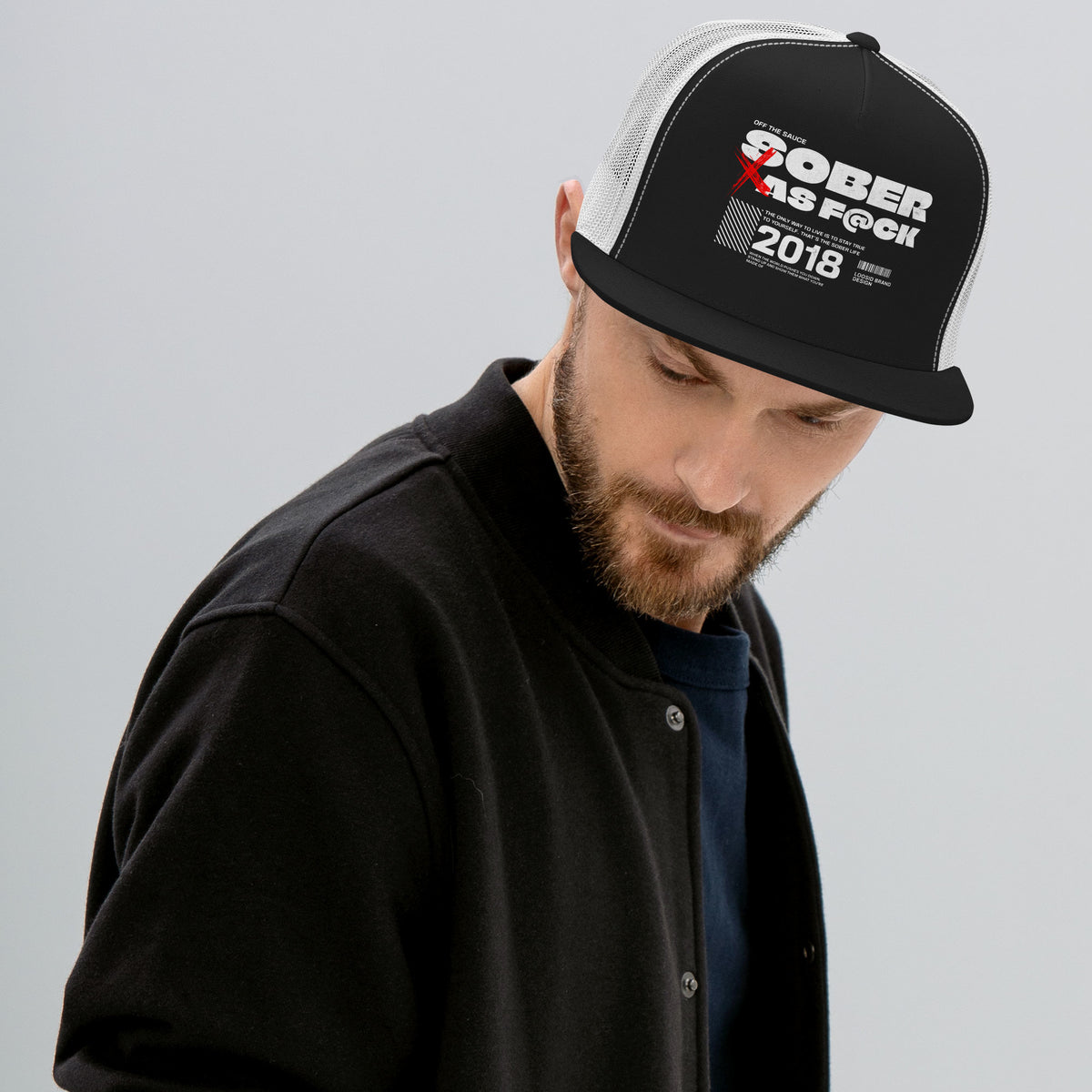 Sober As F*ck Trucker Cap