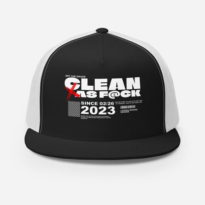 Clean Hat | Clean As F*ck Trucker
