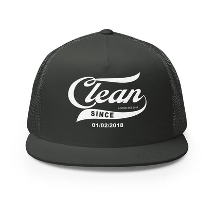 Clean Since Sober Hat graphic detail (view 4)