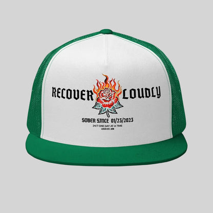Recover Loudly Sober Hat graphic detail (view 14)