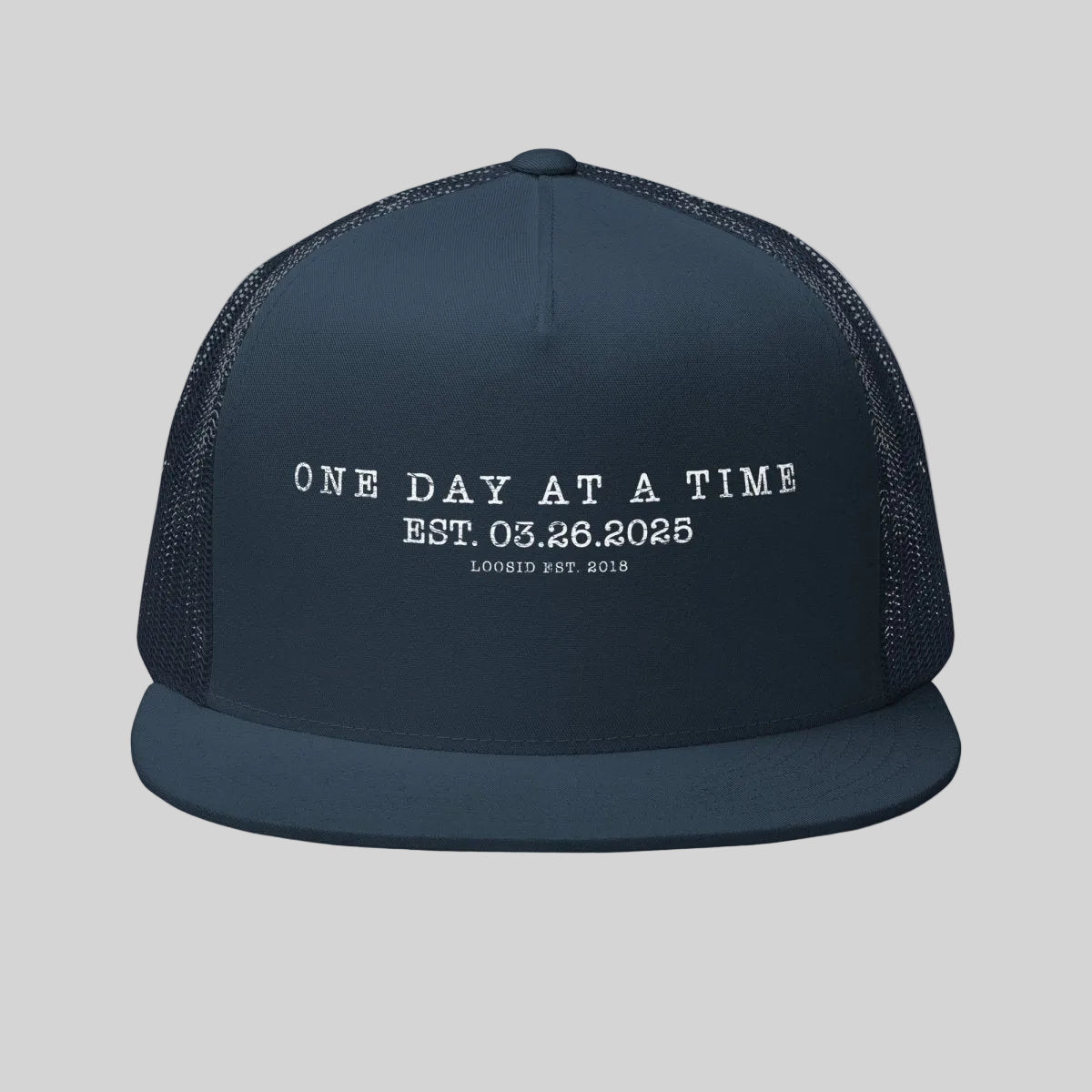 One Day at a Time Sober Hat graphic detail (view 4)