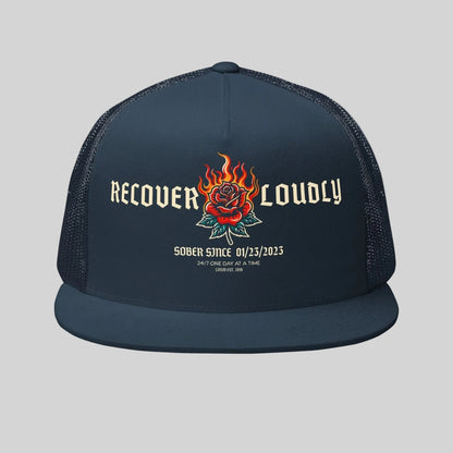 Recover Loudly Sober Hat graphic detail (view 4)