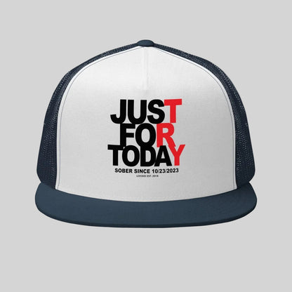Just For Today Sober Hat side view (view 6)