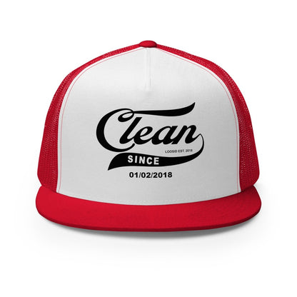 Clean Since Sober Hat featuring the design (view 11)