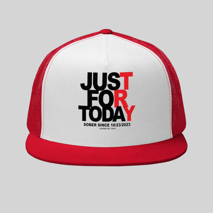 Just For Today Sober Hat close-up view (view 12)