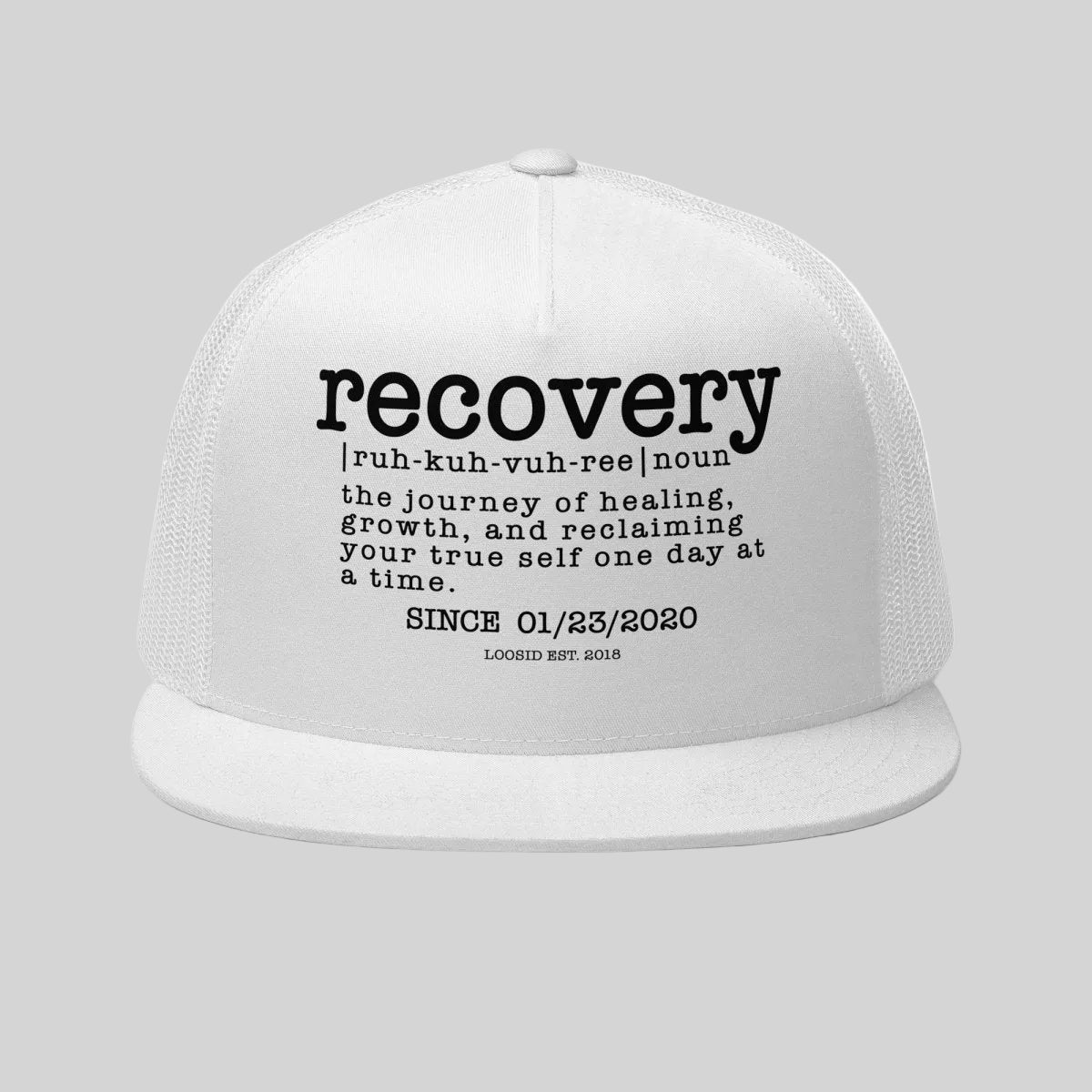 Recovery Definition Sober Hat side view (view 6)