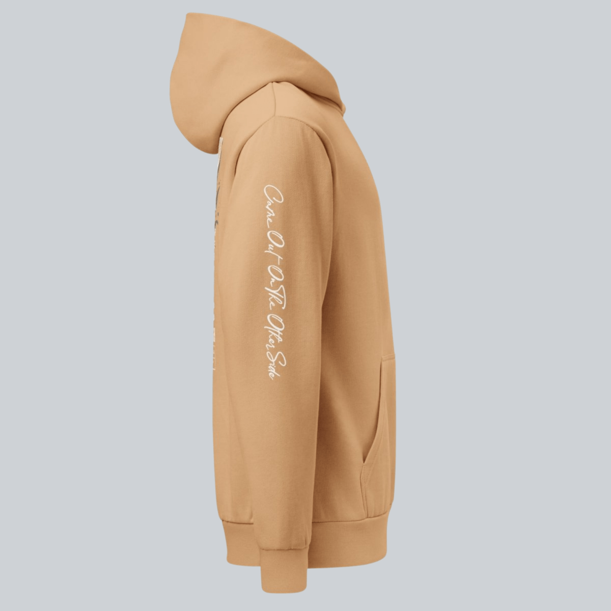 durable fleece sober hoodie design