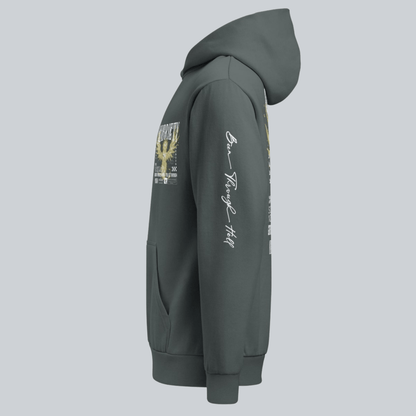 durable sober hoodie product view