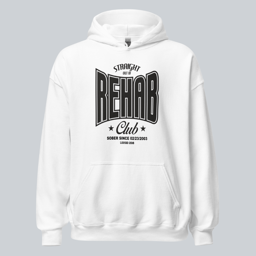 Recovery Hoodie | Women's Rehab Hoodie with Personalized Date