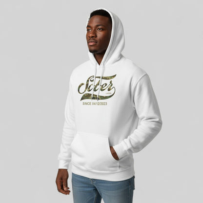 Recovery Hoodie | Sober Since Camo Hoodie with Personalized Date