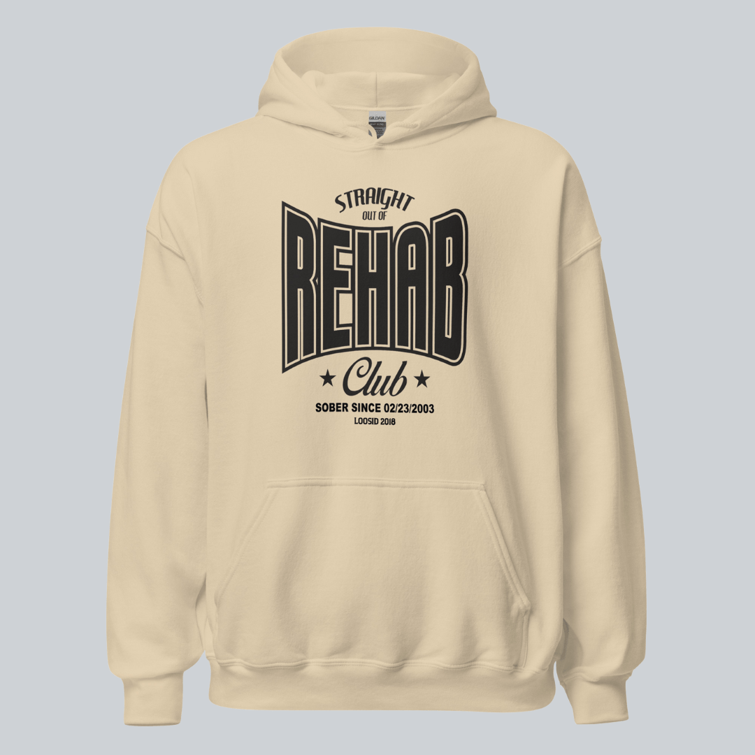 Recovery Hoodie | Women's Rehab Hoodie with Personalized Date