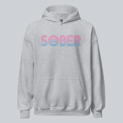 Recovery Hoodie | Retro Sobriety Date Hoodie with Personalized Date