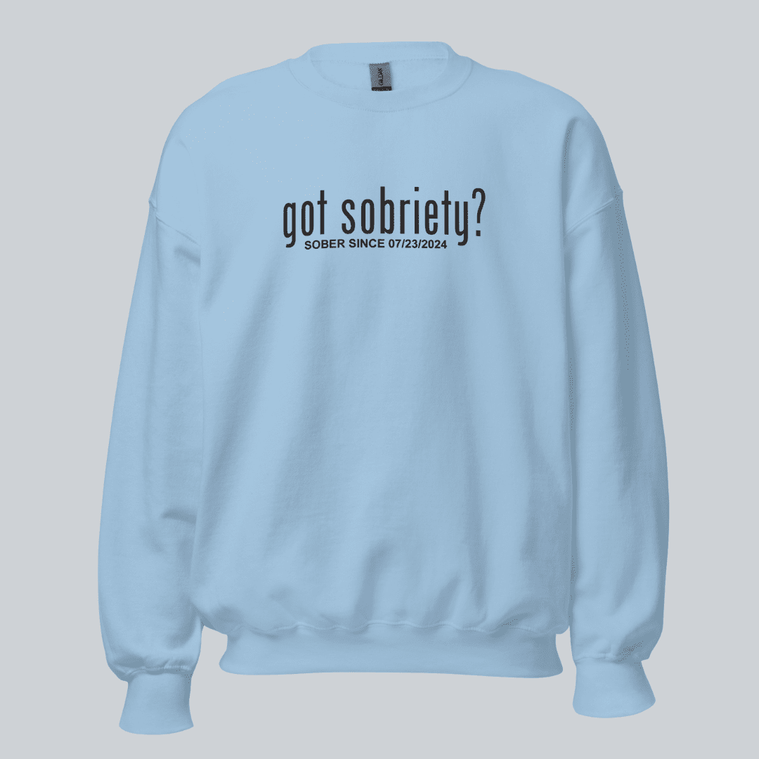 Got Sobriety Recovery Hoodie back view (view 37)