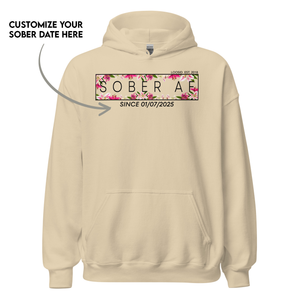 Recovery hoodie for those embracing a sober lifestyle