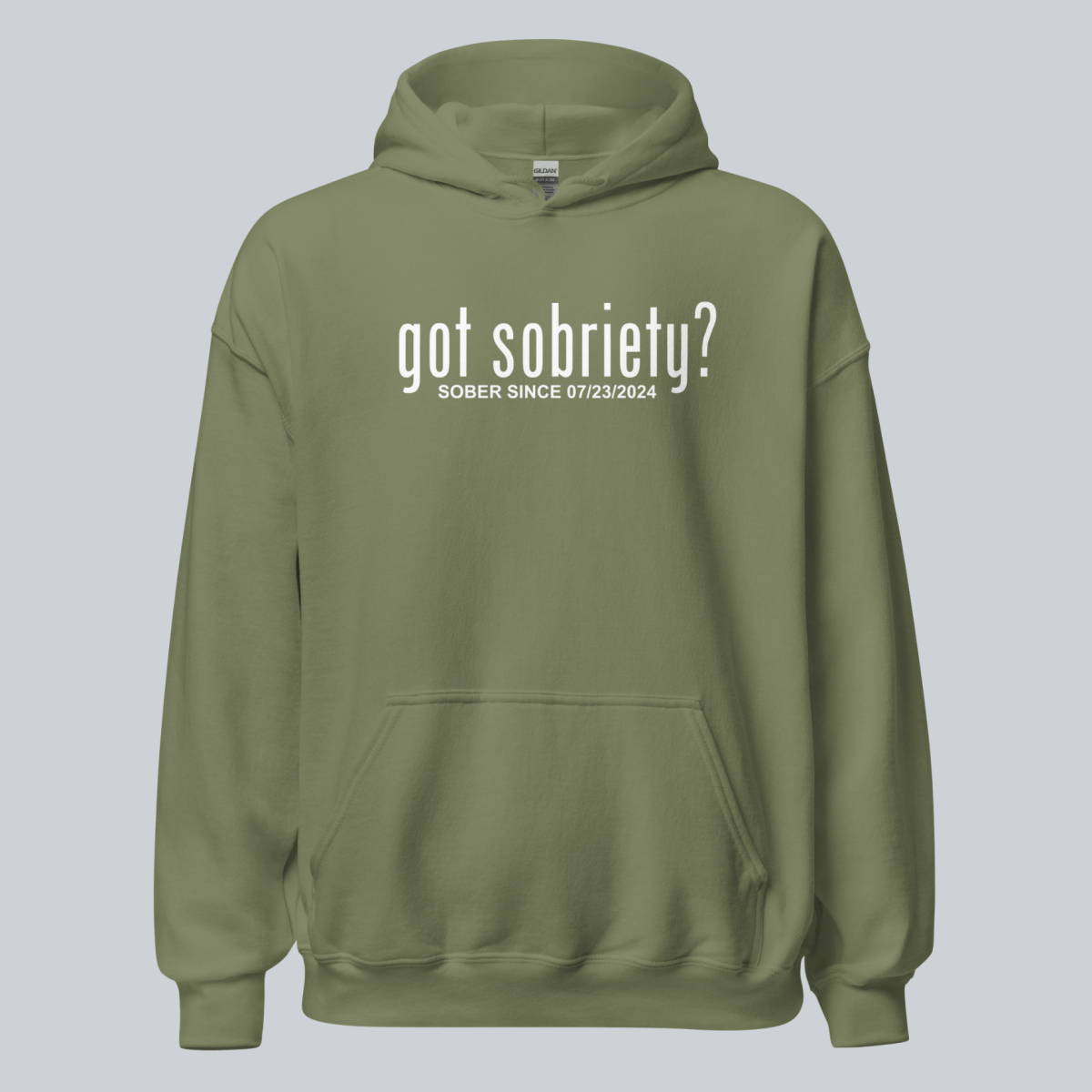 Recovery Hoodie | Got Sobriety? Hoodie with Custom Sobriety Date