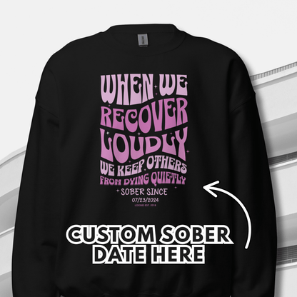 sobriety sweatshirt everyday wear