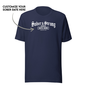 Comfortable Sober T Shirt for everyday wear and inspiration