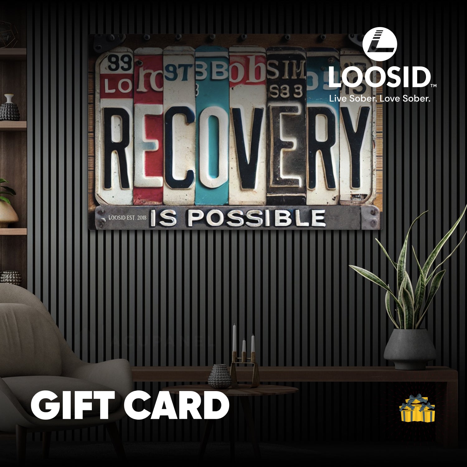 Loosid Sober Shop Gift Card ($35 to $250)