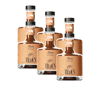 Loosid Tandem Mini Bottle 6 Pack Sobriety Gift featuring the design