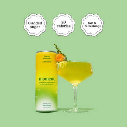 lemon turmeric (botanical soda | 12 pack)