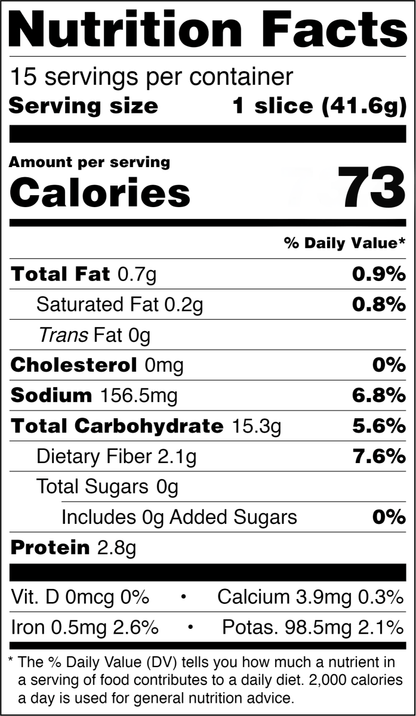 Buckwheat Loaf Sourdough Bread