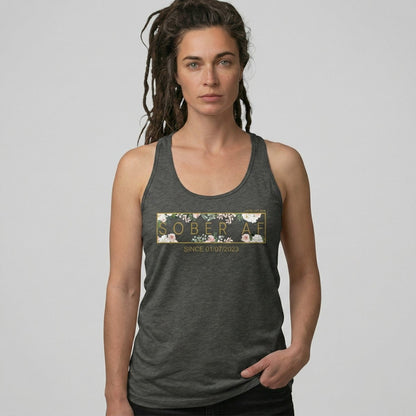 Sober AF Flower Sober Tank Top fit detail (view 19)