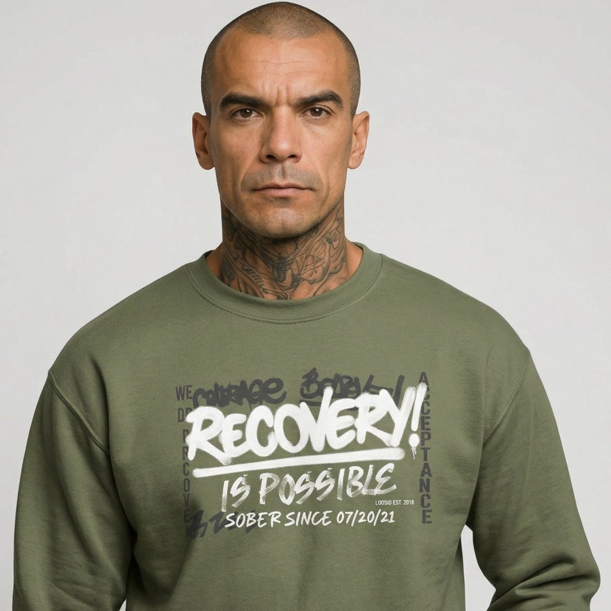 Recovery Is Possible Recovery Hoodie packaging detail (view 18)