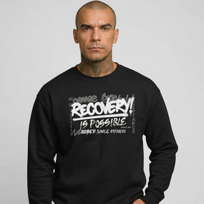 Recovery Is Possible Recovery Hoodie product photo (view 10)
