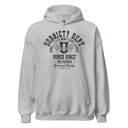 Recovery Hoodie blending timeless style with recovery meaning