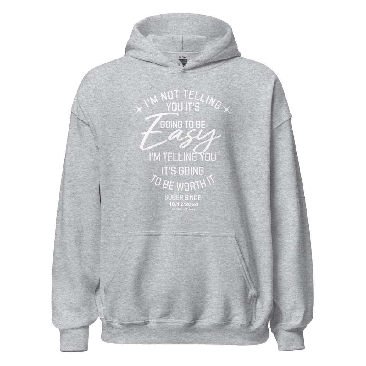 Recovery Hoodie created to celebrate living sober and free