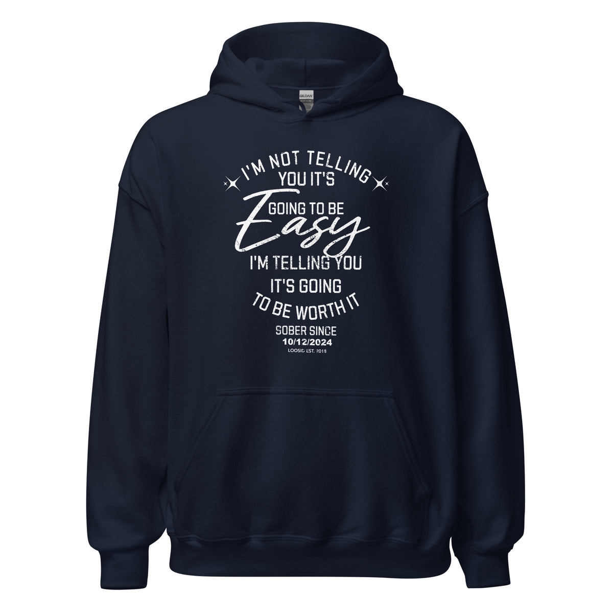 Recovery Hoodie designed to celebrate recovery and hope