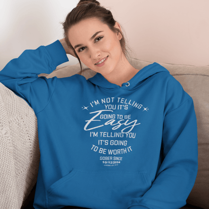 Recovery Hoodie representing courage and transformation