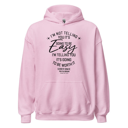 Recovery Hoodie showcasing pride in a recovery journey