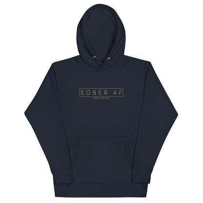 Navy BlazerRecovery Hoodie showcasing pride in the recovery journey