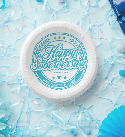 Soberversary Party Paper Bowls Sobriety Gift side view (view 6)