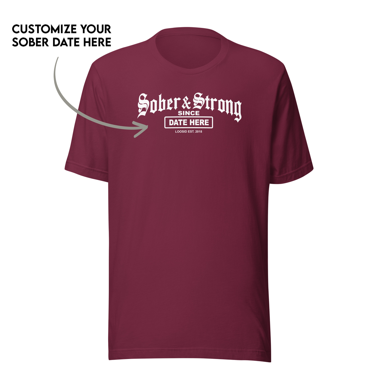 Sober T Shirt featuring durable fabric and modern design